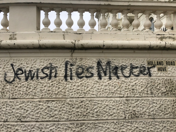 featured image thumbnail for post Antisemitic graffiti